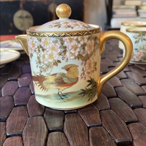 Japanese vintage Satsuma Coffee Set 13 piece - Picture 7 of 10